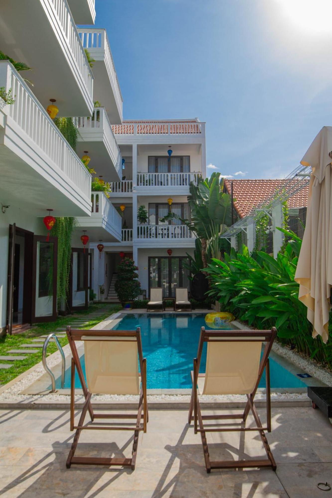 Hilary Boutique Villa Hoi An Bagian luar foto