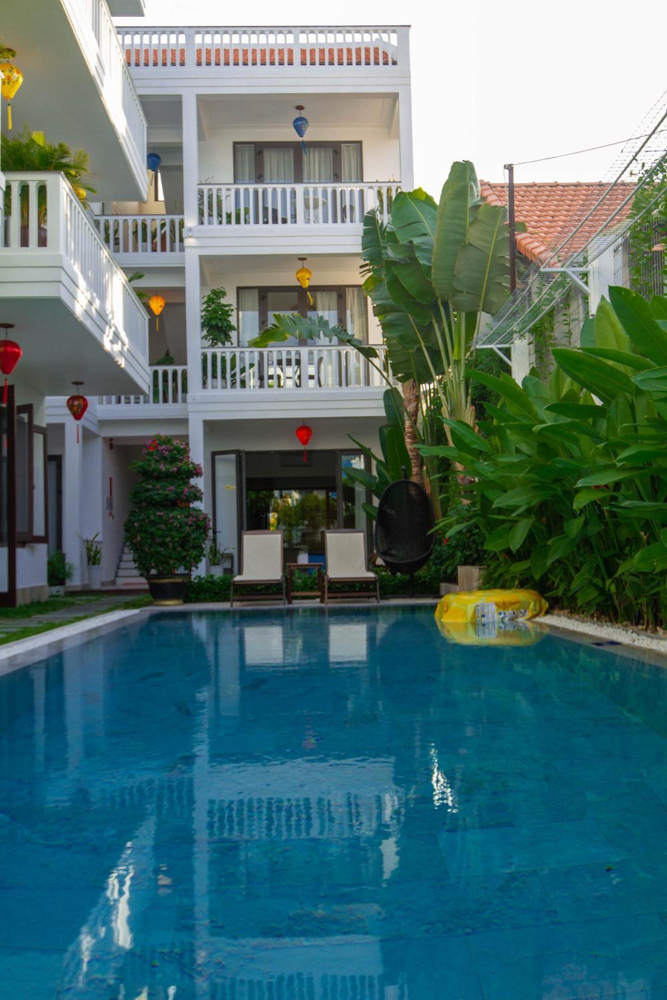 Hilary Boutique Villa Hoi An Bagian luar foto